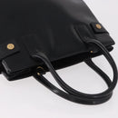 GUCCI Tote Bag Lackleder Schwarz Gold 000 1118 0503 Auth bs35437-6