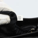 PRADA Hand Bag Canvas Black Silver Auth bs35438-12