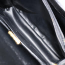TIFFANY&Co. Hand Bag Leather Black Gold Auth bs35439-12