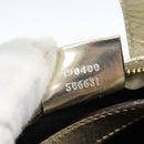 GUCCI GG Supreme Mini Handtasche PVC Weiß Gold 190400 Auth bs35446-19