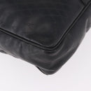 Gianni Versace Business Bag Leather Black Gold Auth bs35448-12