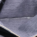 Gianni Versace Business Bag Leather Black Gold Auth bs35448-21