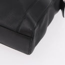 BOTTEGA VENETA Business Bag Leder Schwarz Silber Auth bs35449-11