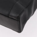 BOTTEGA VENETA Business Bag Leder Schwarz Silber Auth bs35449-13