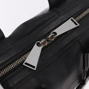 BOTTEGA VENETA Business Bag Leder Schwarz Silber Auth bs35449-15