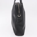 BOTTEGA VENETA Business Bag Leder Schwarz Silber Auth bs35449-5