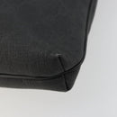 GUCCI GG Supreme Shoulder Bag PVC Black Silver 322279 Auth bs35450-15