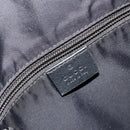 GUCCI GG Supreme Shoulder Bag PVC Black Silver 322279 Auth bs35450-18