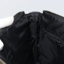 GUCCI GG Supreme Shoulder Bag PVC Black Silver 322279 Auth bs35450-20