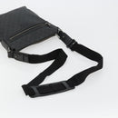 GUCCI GG Supreme Shoulder Bag PVC Black Silver 322279 Auth bs35450-7