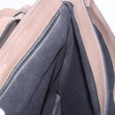 LOEWE Business Bag Leather 2way Brown Silver Auth bs35451-21
