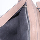 LOEWE Business Bag Leather 2way Brown Silver Auth bs35451-22