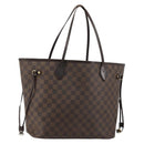 LOUIS VUITTON Damier Ebene Neverfull MM Tote Bag N51105 LV Auth bs35452-1