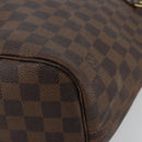 LOUIS VUITTON Damier Ebene Neverfull MM Tote Bag N51105 LV Auth bs35452-15