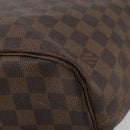 LOUIS VUITTON Damier Ebene Neverfull MM Tote Bag N51105 LV Auth bs35452-17