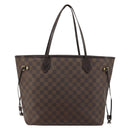 LOUIS VUITTON Damier Ebene Neverfull MM Tote Bag N51105 LV Auth bs35452-2