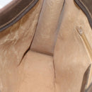 GUCCI GG Supreme Web Sherry Line Hand Bag PVC Beige Gold 010 378 Auth bs35454-19
