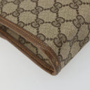 GUCCI GG Supreme Umhängetasche PVC Beige Gold 004 161 0670 Auth bs35455-13