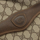 GUCCI GG Supreme Umhängetasche PVC Beige Gold 004 161 0670 Auth bs35455-14