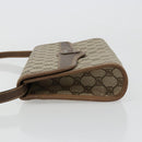 GUCCI GG Supreme Umhängetasche PVC Beige Gold 004 161 0670 Auth bs35455-5