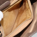 GUCCI GG Supreme Web Sherry Line Tasche PVC Beige Gold 116 02 076 Auth bs35456-20