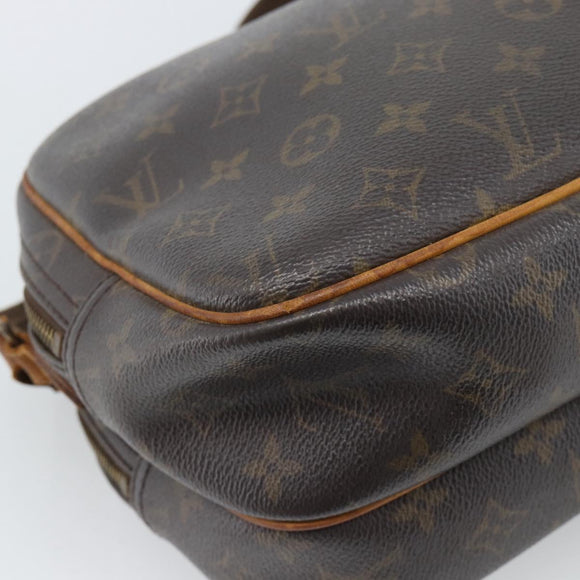 LOUIS VUITTON Monogram Reporter PM Shoulder Bag M45254 LV Auth bs35458