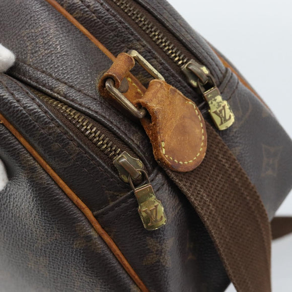 LOUIS VUITTON Monogram Reporter PM Shoulder Bag M45254 LV Auth bs35458