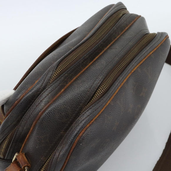 LOUIS VUITTON Monogram Reporter PM Shoulder Bag M45254 LV Auth bs35458