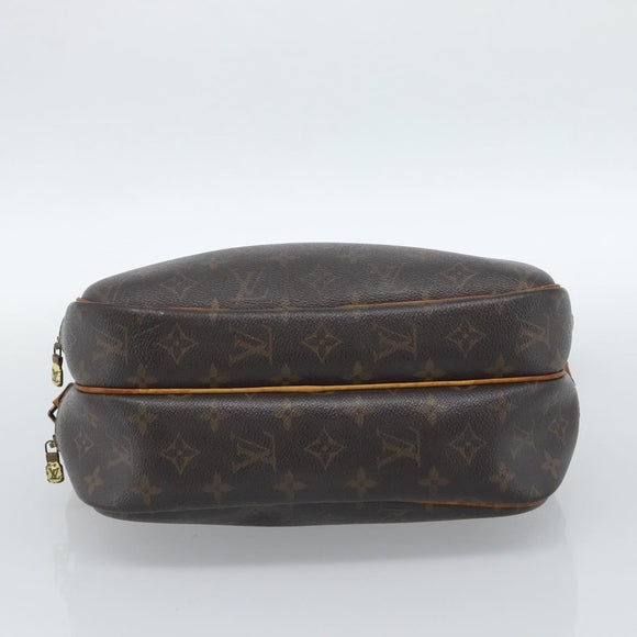 LOUIS VUITTON Monogram Reporter PM Shoulder Bag M45254 LV Auth bs35458