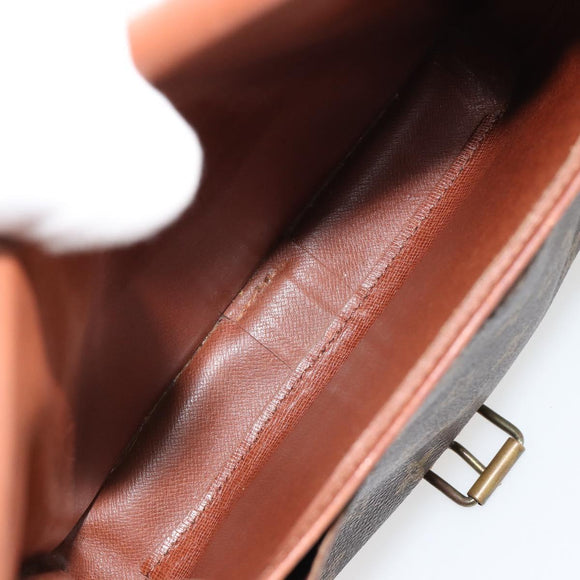 LOUIS VUITTON Monogram Cartouchiere MM Shoulder Bag M51253 LV Auth bs35459