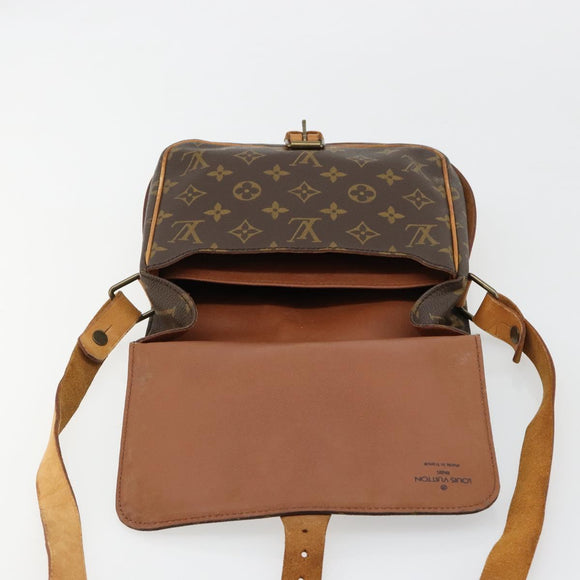 LOUIS VUITTON Monogram Cartouchiere MM Umhängetasche M51253 LV Auth bs35460