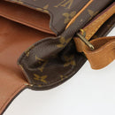 LOUIS VUITTON Monogram Cartouchiere MM Umhängetasche M51253 LV Auth bs35460-17