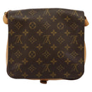 LOUIS VUITTON Monogram Cartouchiere MM Umhängetasche M51253 LV Auth bs35460-3