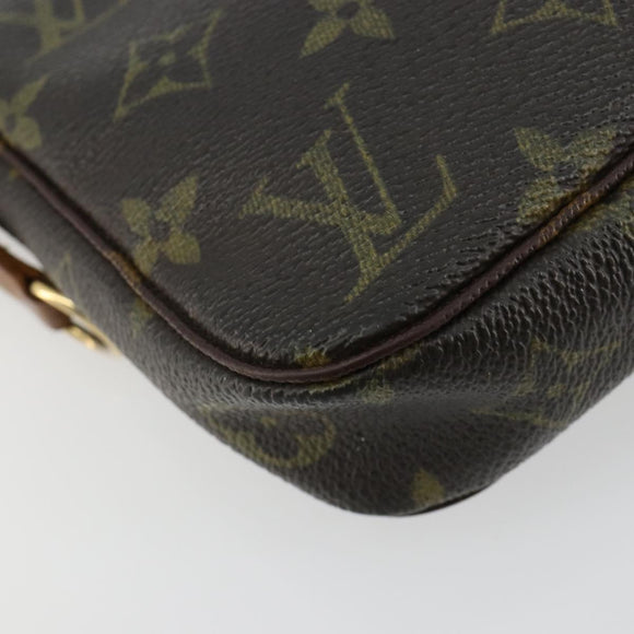 LOUIS VUITTON Monogram Pochette Accessoires Tasche M51980 LV Auth bs35461