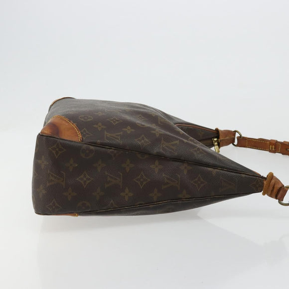 LOUIS VUITTON Monogram Boulogne 35 Shoulder Bag M51260 LV Auth bs35462