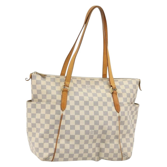 LOUIS VUITTON Damier Azur Totally PM Tote Bag N41280 LV Auth bs35467