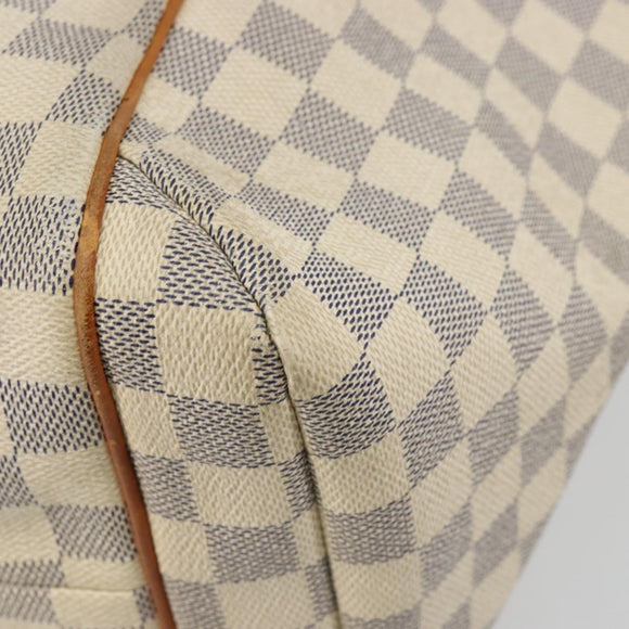 LOUIS VUITTON Damier Azur Totally PM Tote Bag N41280 LV Auth bs35467