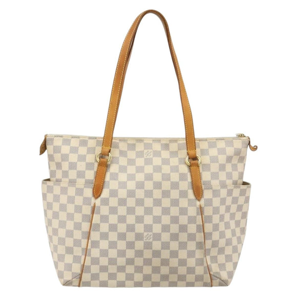 LOUIS VUITTON Damier Azur Totally PM Tote Bag N41280 LV Auth bs35467