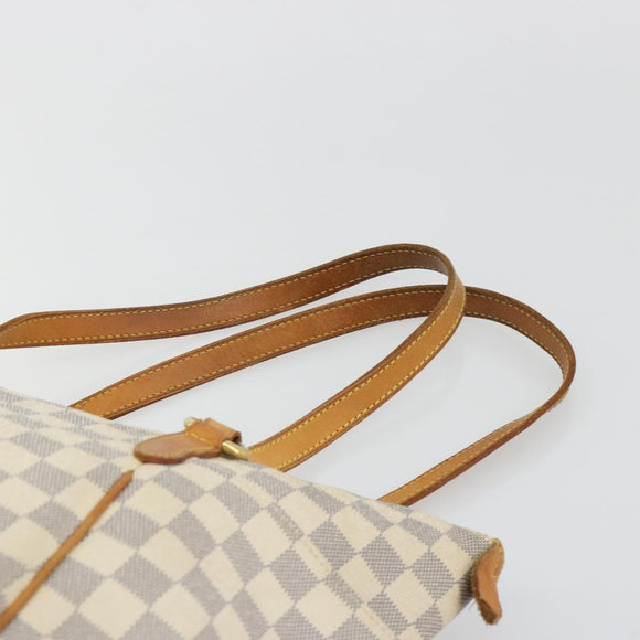 LOUIS VUITTON Damier Azur Totally PM Tote Bag N41280 LV Auth bs35467