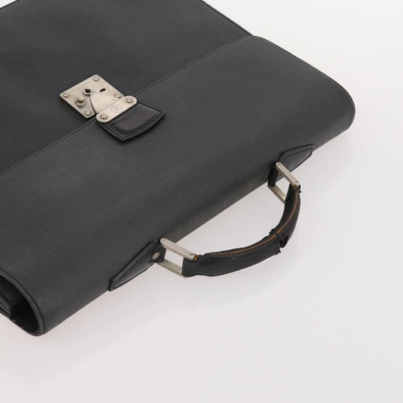LOUIS VUITTON Taiga Serviette Kourad Business 2 Set Acajou Epicea Auth bs35468