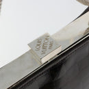 LOUIS VUITTON Damier Vernis Anju GM Hand Bag Red Carmine N92108 LV Auth bs35470-18