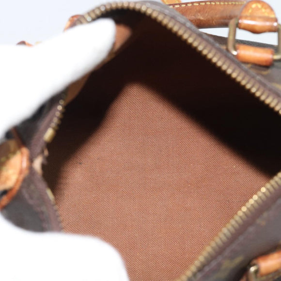 LOUIS VUITTON Monogram Mini Speedy Bandouliere Japan 88 Tasche M99014 Auth bs35472