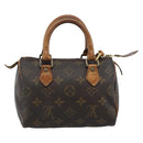 LOUIS VUITTON Monogram Mini Speedy Bandouliere Japon 88 Bag M99014 Auth bs35472-2
