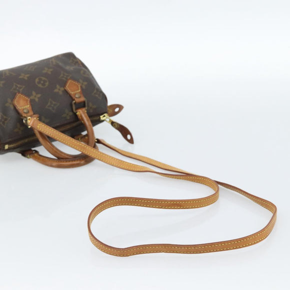 LOUIS VUITTON Monogram Mini Speedy Bandouliere Japon 88 Bag M99014 Auth bs35472