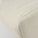 CHANEL Reissue Tote Bag Caviar Skin White Gold CC Auth bs35475-11