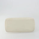 CHANEL Reissue Tote Bag Caviar Skin White Gold CC Auth bs35475-9