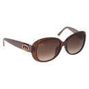 GUCCI Sunglasses plastic Black Auth bs35477-1