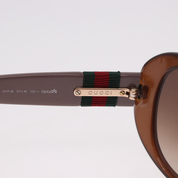 GUCCI Sunglasses plastic Black Auth bs35477