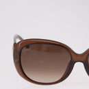 GUCCI Sunglasses plastic Black Auth bs35477-3