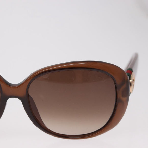 GUCCI Sunglasses plastic Black Auth bs35477